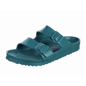 Birkenstock Arizona EVA Sandals Rubber Slides Unisex Lake Green EU 41/US 11